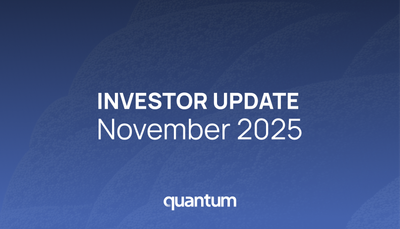 INVESTOR UPDATE: Late November 2025