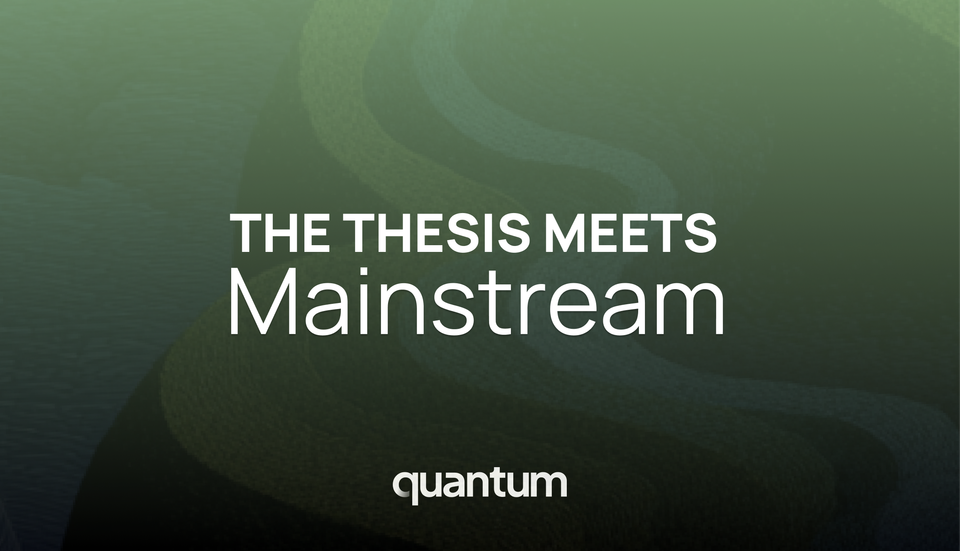 The Thesis Meets the Mainstream