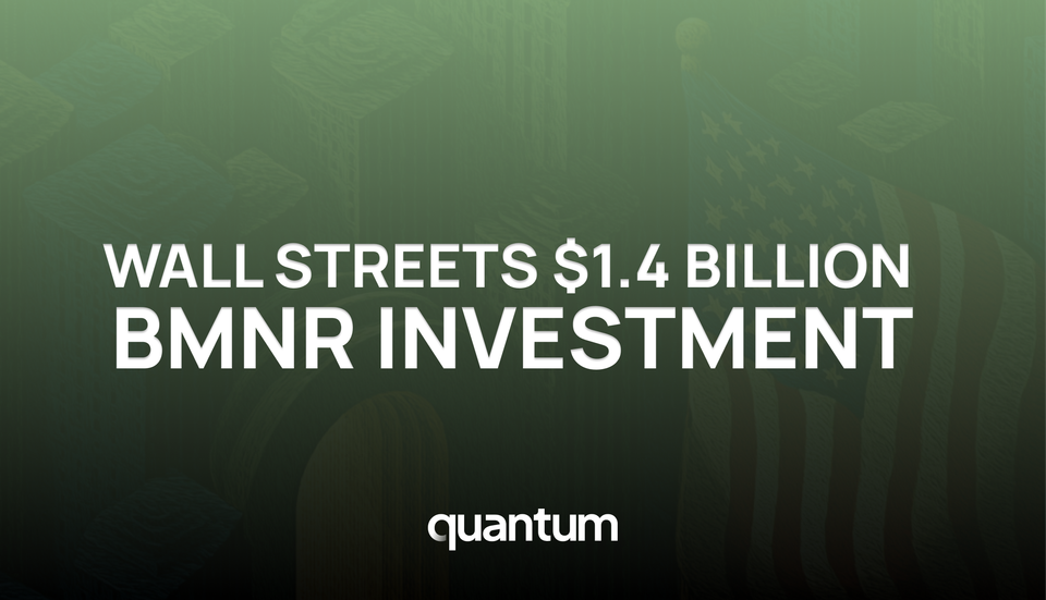 Wall Street's $1.4 Billion BMNR Investment